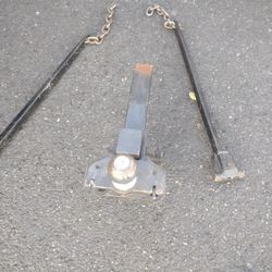Heavy Duty Trailer Hitch With Stailbulizers 
