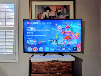 55 inch Vizio smart 3D tv with remote and glasses