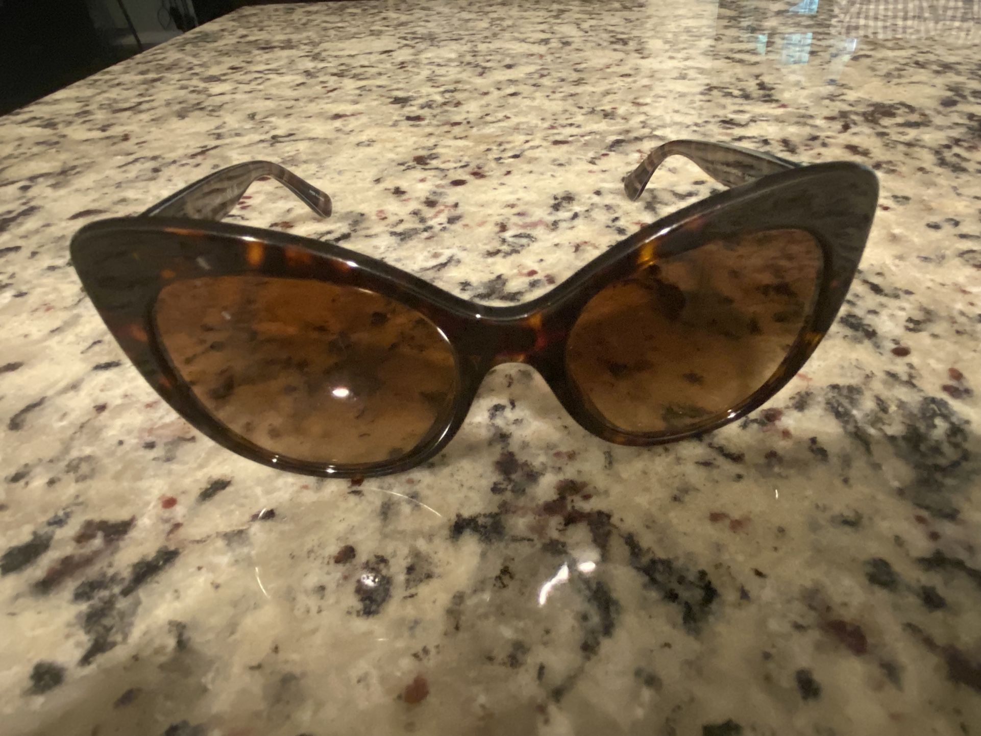 Coach Tortoise Shell Brown Sunglasses