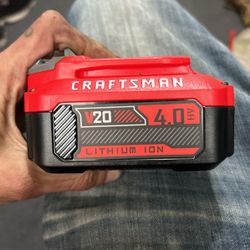 Craftsman 4.0 AH V20 Lithium Ion Battery