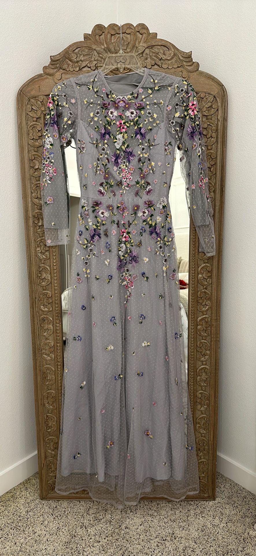 Embroidered Dress Size 4 