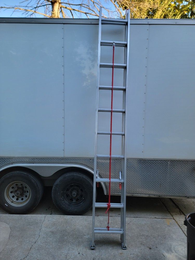 20 Foot Aluminum WERNER Extension Ladder 