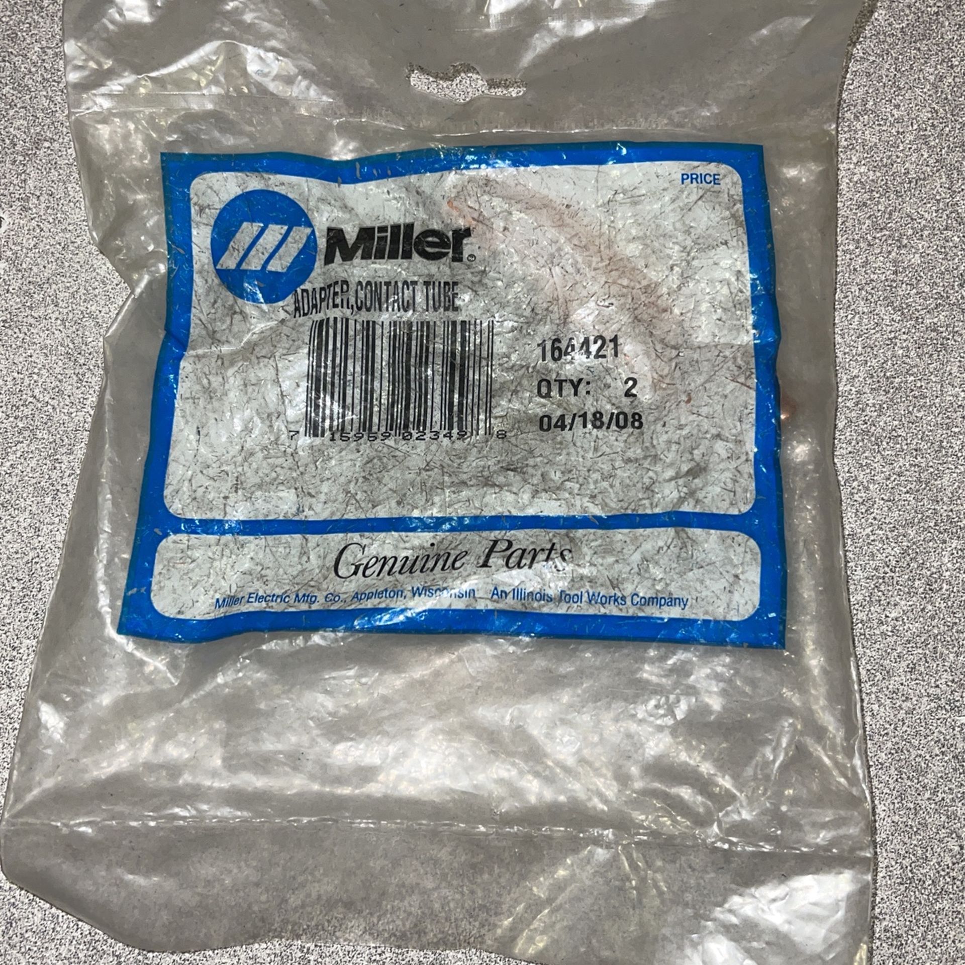 Miller NUT / ADPTER CONTACT TUbe