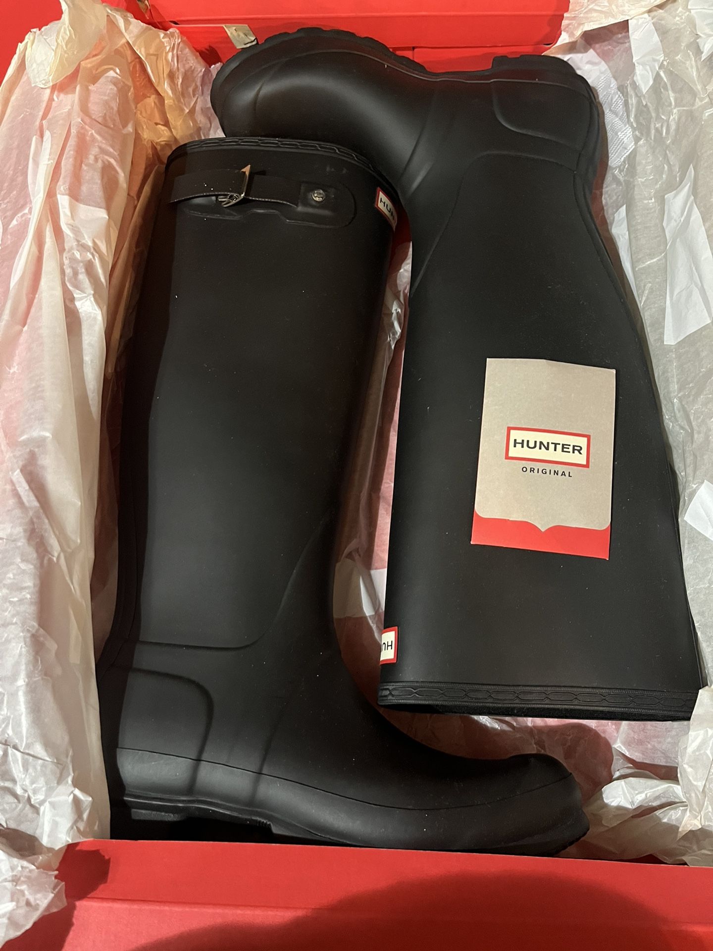 Classic Tall Hunter Boots (Rain Boots) Us 9