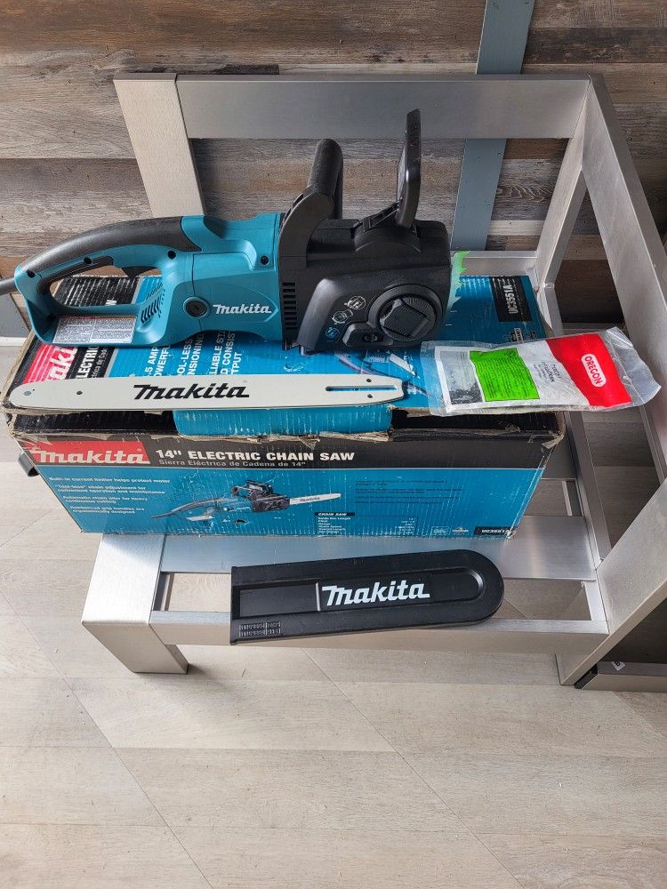 MAKITA CHAINSAW 14INCH. 14.5 Amp Corder Electric NEW