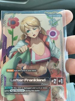 Gundam Card Game Lafter Frankland Winner Promo