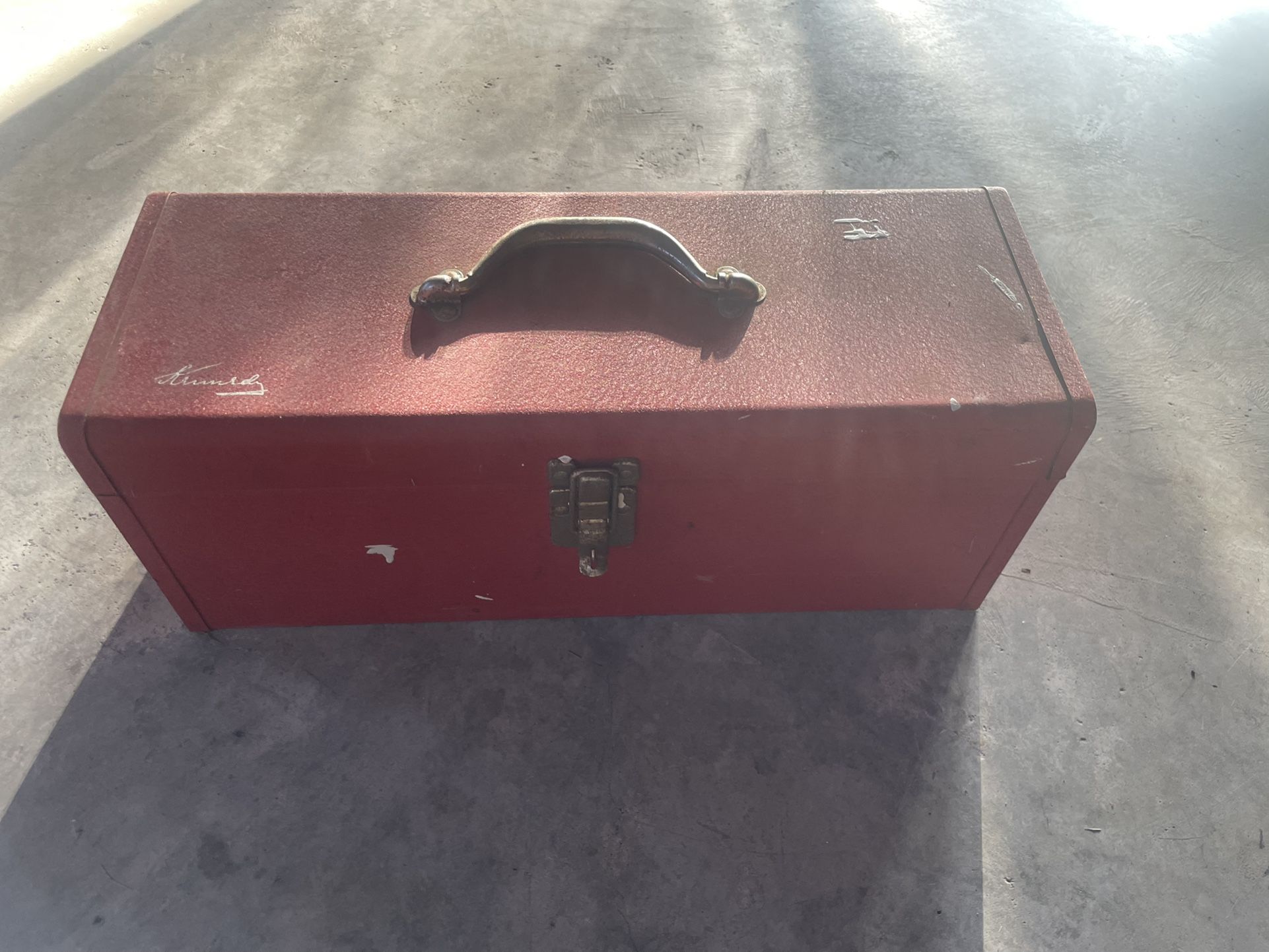 Tool Box With Tools