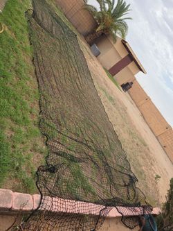 40' × 12' × 12' Commercial Batting Cage Net