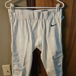 New Nike Vapor Team White Football Pants Men's Size Large 908728-100 New
