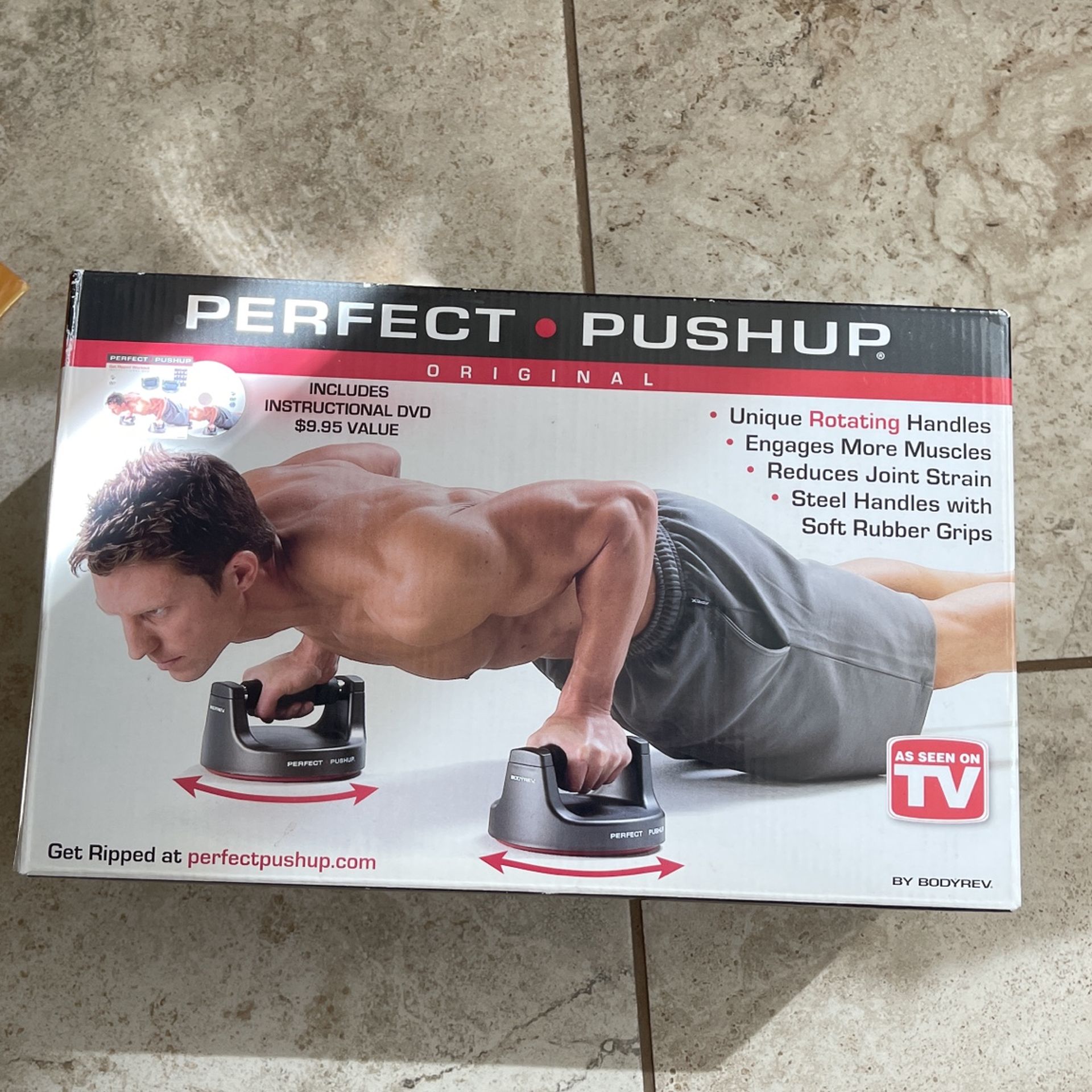 Perfect Fitness Perfect Pushup Elite, 1 Pair of Stands