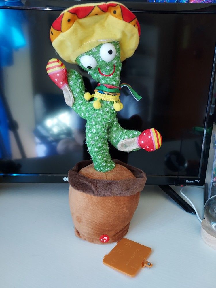 dancing cactus toy 
