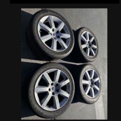 4 - 225/50r17 235/50r17 5x114.3 5x4.5 Stock Nissan 350z 370z Maxima G35 G37 Altima Civic Accord Wheels Rims Good Treads Tires!!!!!!!!!!!