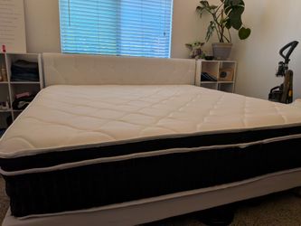 King Mattress with Frame