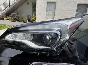 For 2016-2018 Buick Envision 6 Pins Halogen Headlight w/ LED DRL Left+Right Pair