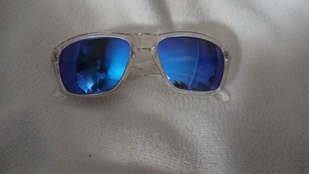 Blue lenses glasses