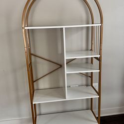 Boho Gold Bookshelf