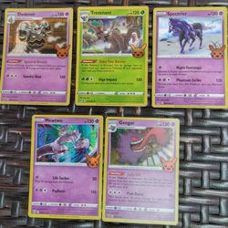 Rare Pokemon Holo Cards 5ct 