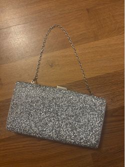 Silver Sparkly Purse