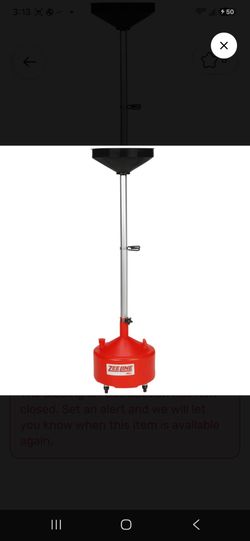 Rolling Oil Drain Pan