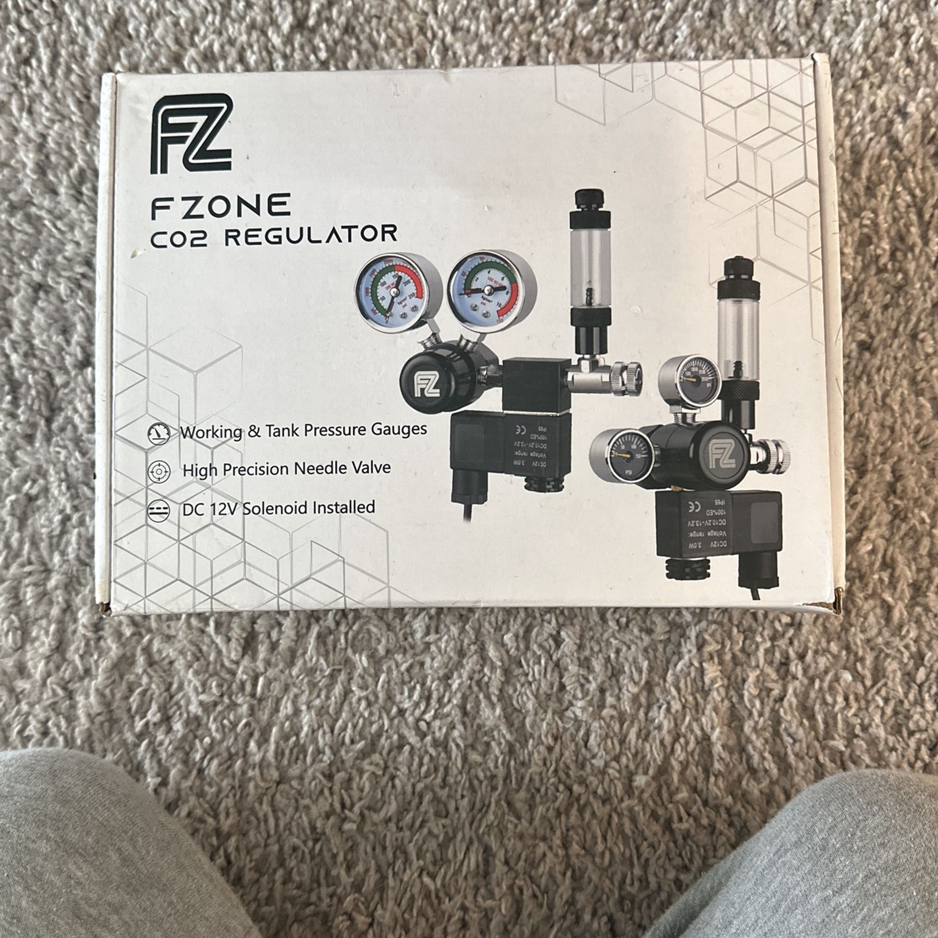 CO2 Aquarium Regulator With Extras