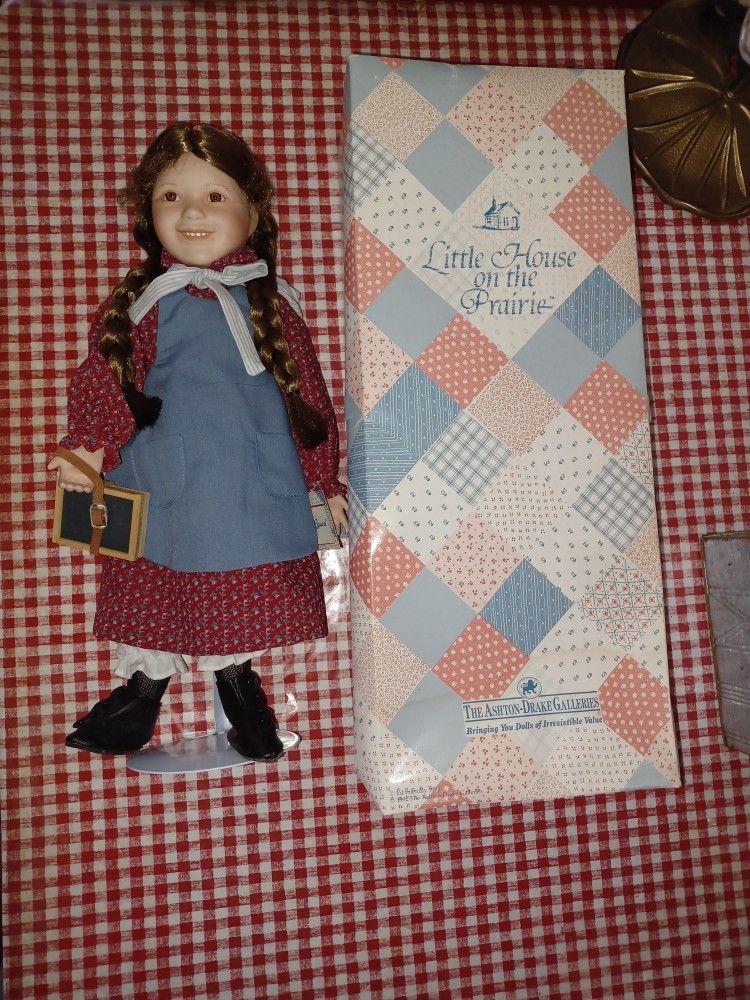 Laura Ingalls Ashton Drake Little House On The Prairie Porcelain Doll 1992