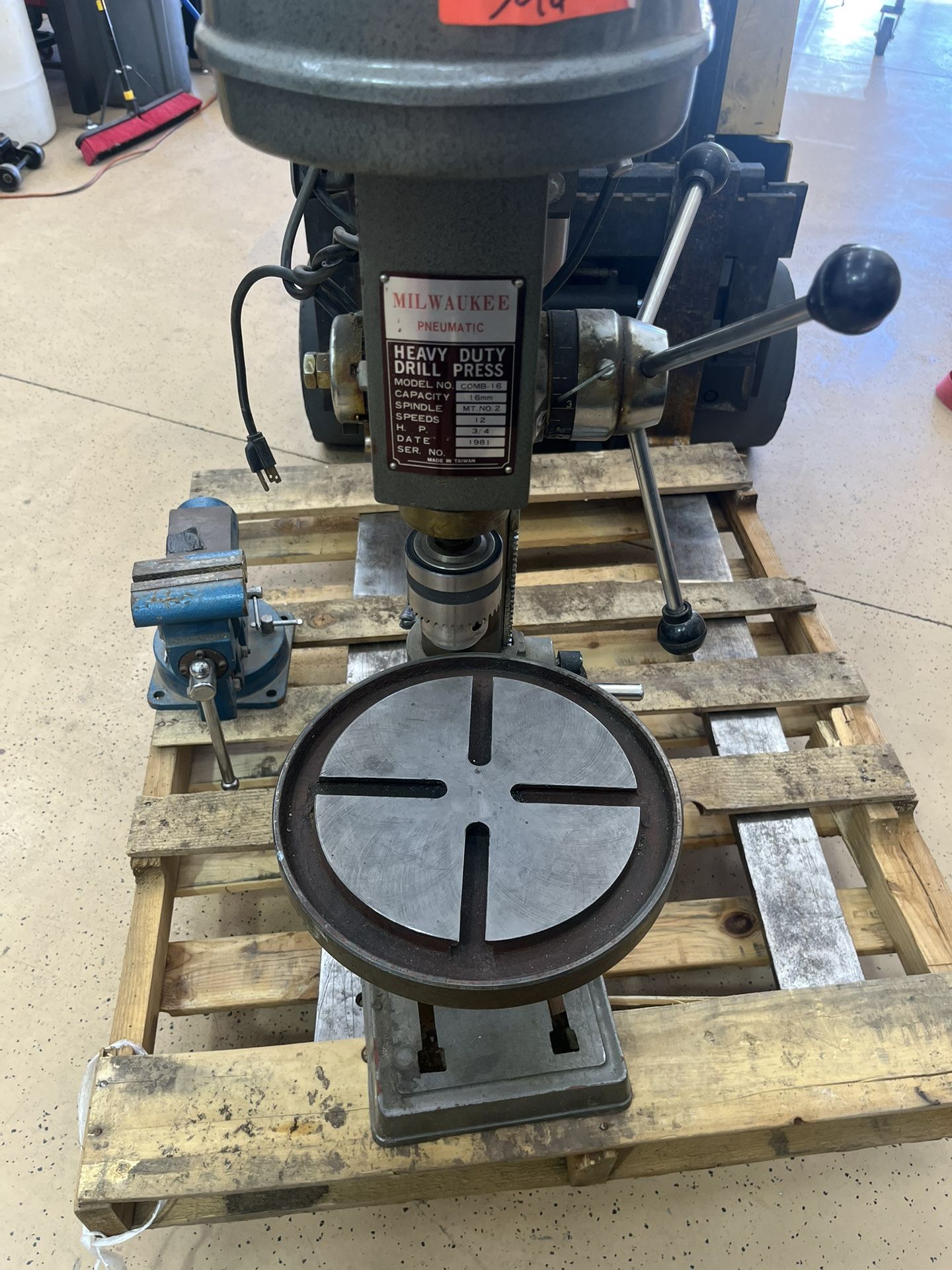 Drill Press, Chop Saw, Air Compressor combo