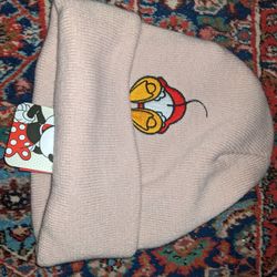 Minnie Mouse Women Beanie Pink