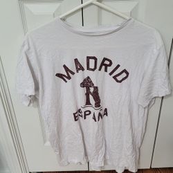 Madrid Spain Tee Size Extra Large 