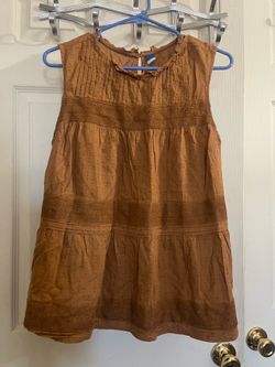 Brown blouse