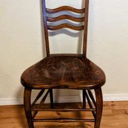 Olde Wooden Dressing Chair