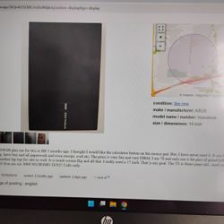 Laptop ASUS Vivobook 14” 3 Months Old $150