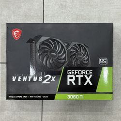 MSI Nvidia RTX 3060 Ti 8GB GPU Graphics Card