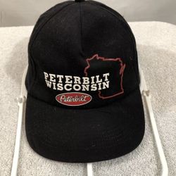 Peterbilt Wisconsin Black SnapBack Hat