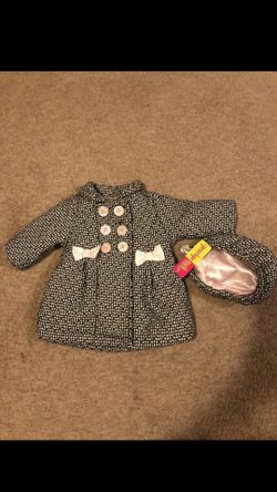 jacket with hat baby girl