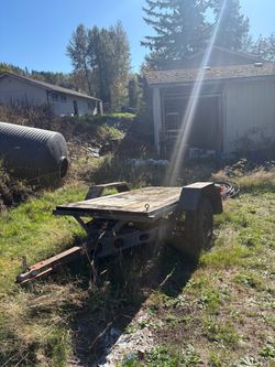 Flat Deck Utility Trailer