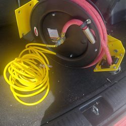 CENTRAL AIR LINE HOSE REEL