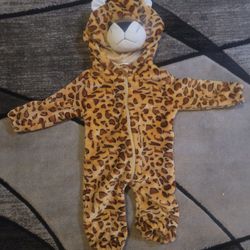 Baby Leopard/cheetah Onesie