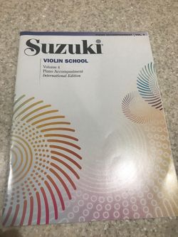 Suzuki violin vol 4 piano accompaniment