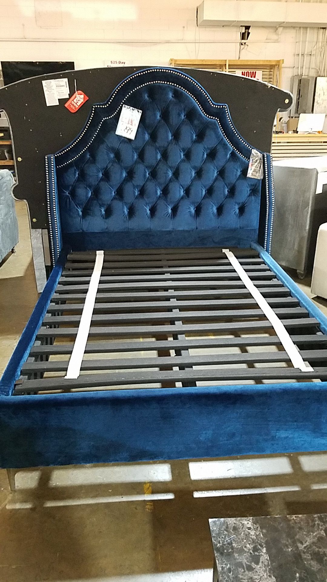 Blue Full Size Bed
