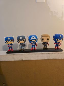 🌟Marvel Year of the Shield: Captain America Through the Ages 5-Pack