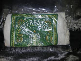 STARBUCKS 50TH ANNIVERSARY T-SHIRT EXCLUSIVE LIMITED EDITION BRAND NEW IN BAG 