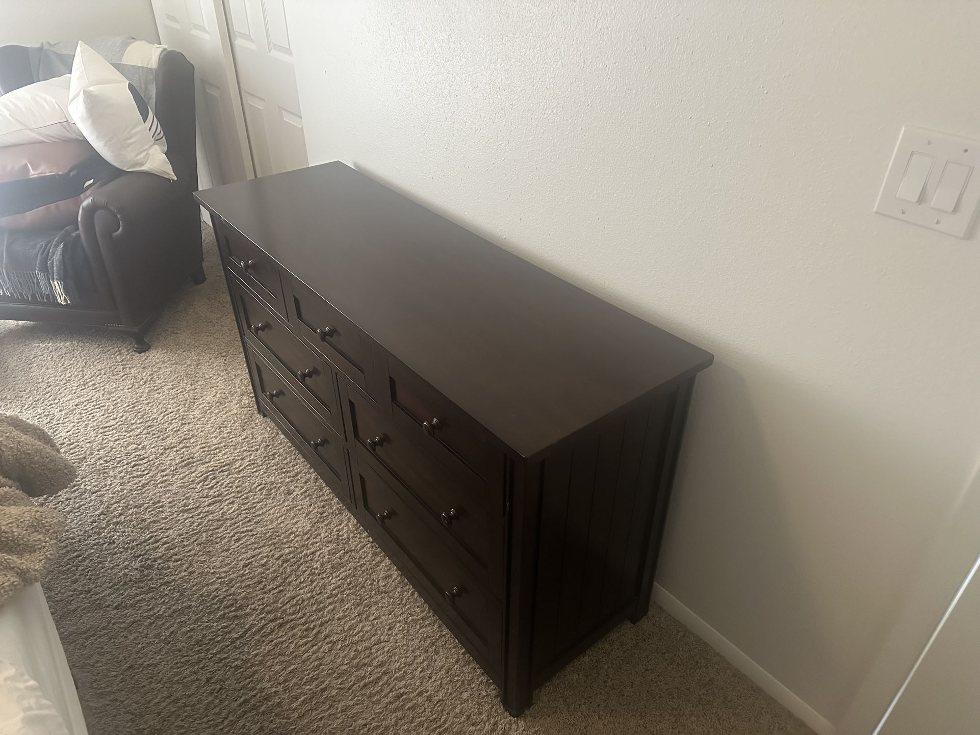 Dark Brown Dresser