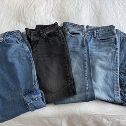 5 Pairs EUC Jeans Name Brand 