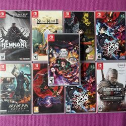 Nintendo Switch Games and Accesories 