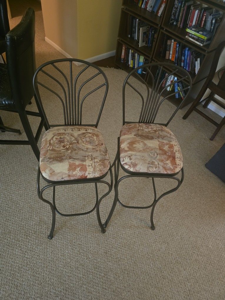 2 Barstools 31" Seat Height