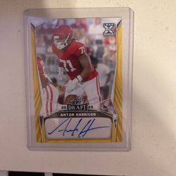 Anton Harrison Autograph Card