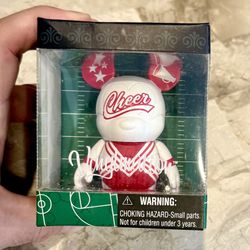 Authentic Disney Vinylmation Sports Series Mickey Cheerleader NIB