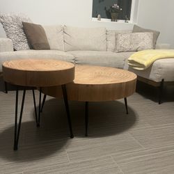 Two Piece Coffee Table 