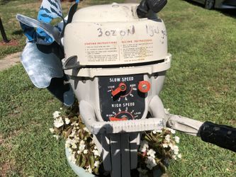 Johnson 3HP Boat Engine 1960ish