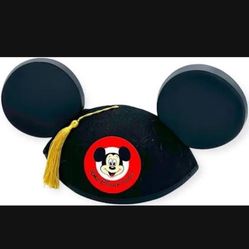 Mickey Mouse Ear Hat with Graduation Tassel - Adult size NWT Pick up location in the city of Pico Rivera